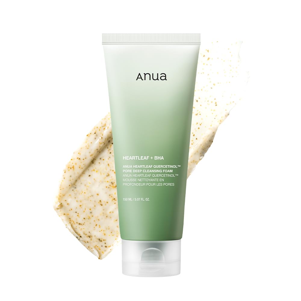 ANUA - HEARTLEAF QUERCETINOL PORE DEEP FOAM CLEANSER
