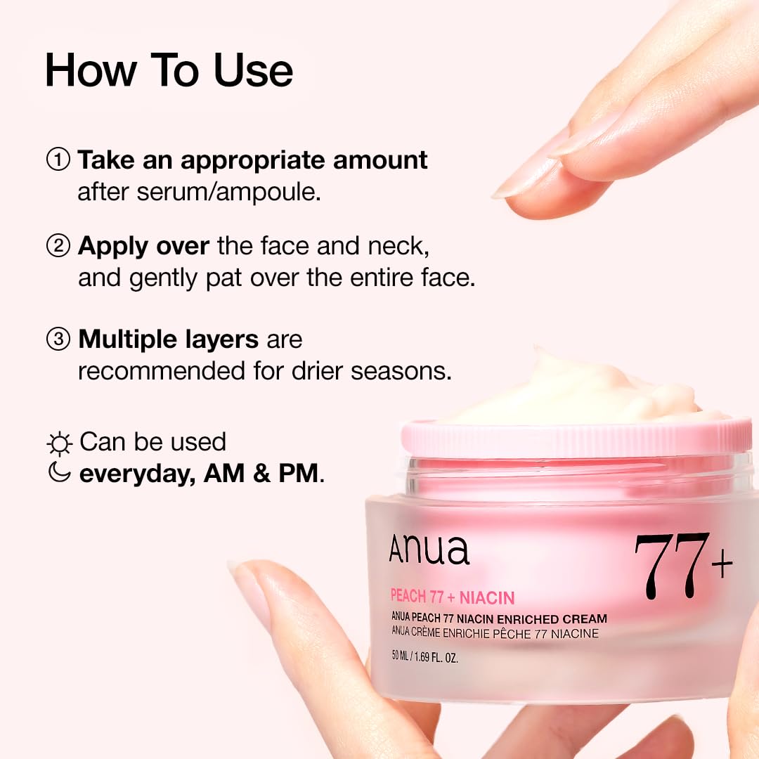 Anua Peach 77 Niacin Enriched Cream