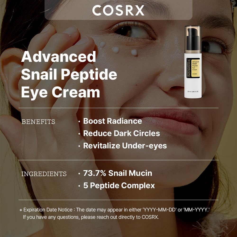 Cosrx - Advanced Snail Peptide Eye Cream