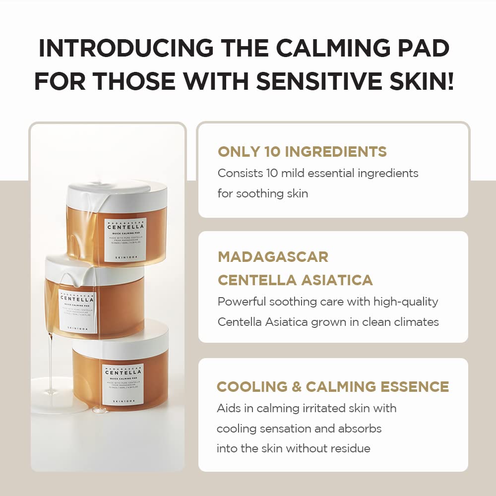 Skin1004 Centella Quick Calming Pad 70ea