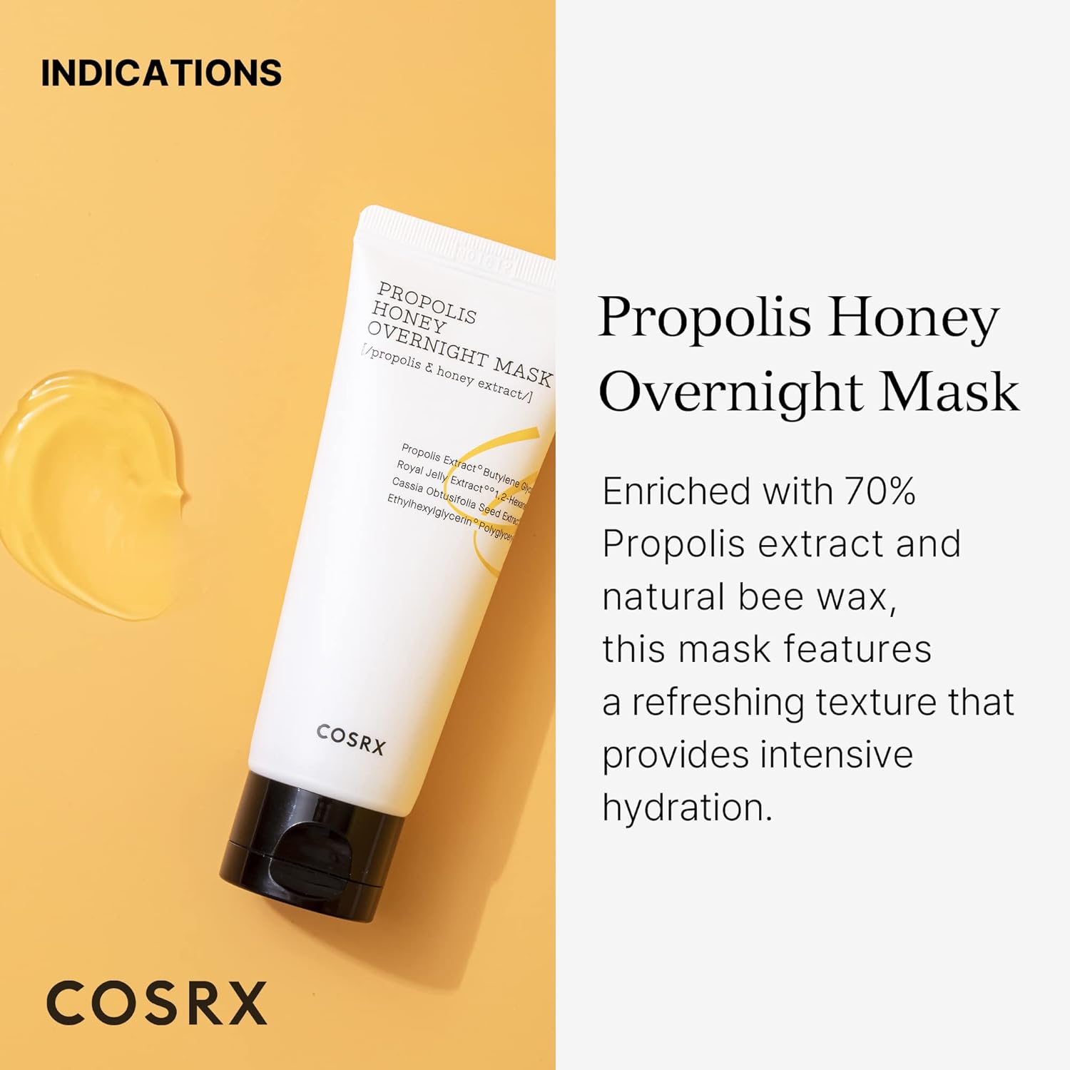 Cosrx - Propolis Honey Overnight Mask