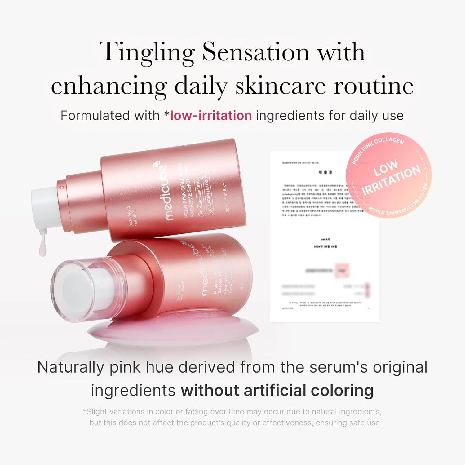 Medicube PDRN Pink Exosome Shot Serum 7500