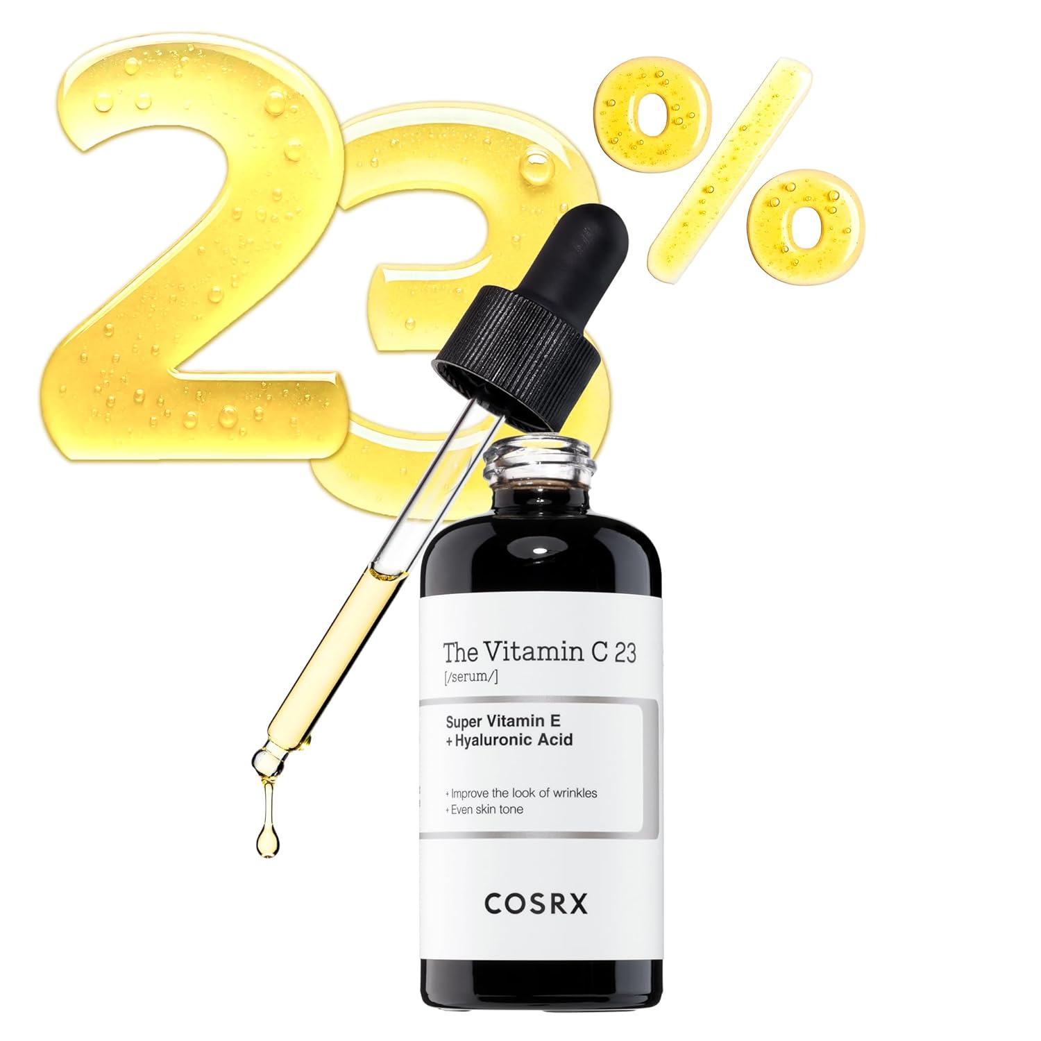 COSRX Pure Vitamin C 23% Serum with Vitamin E & Hyaluronic Acid