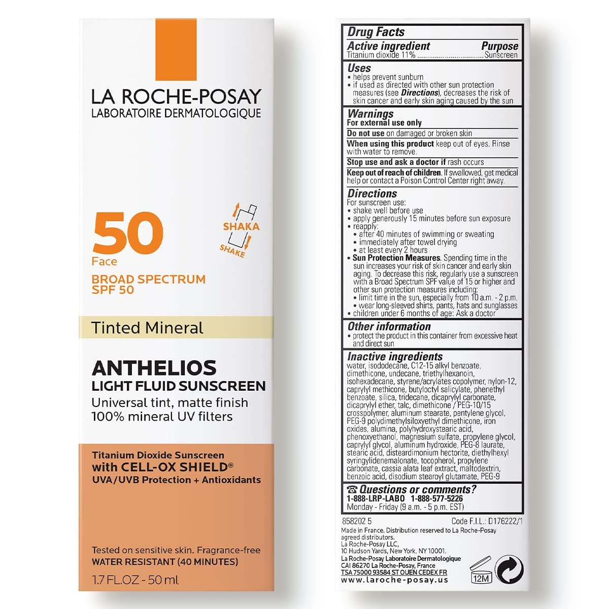 La Roche-Posay Anthelios 50 Sunscreen