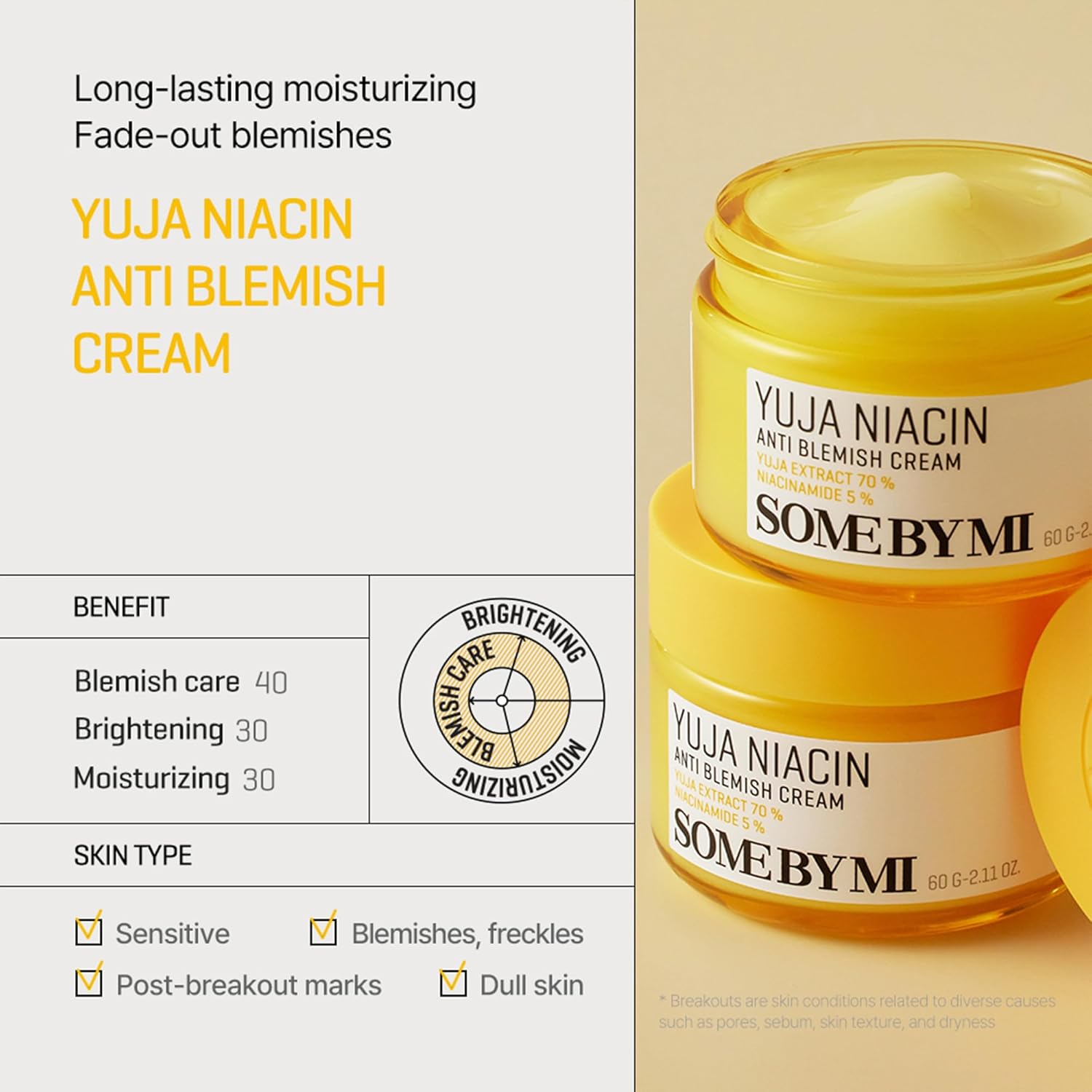 Some By Mi Yuja Niacin Brightening Sleeping Mask 60gm