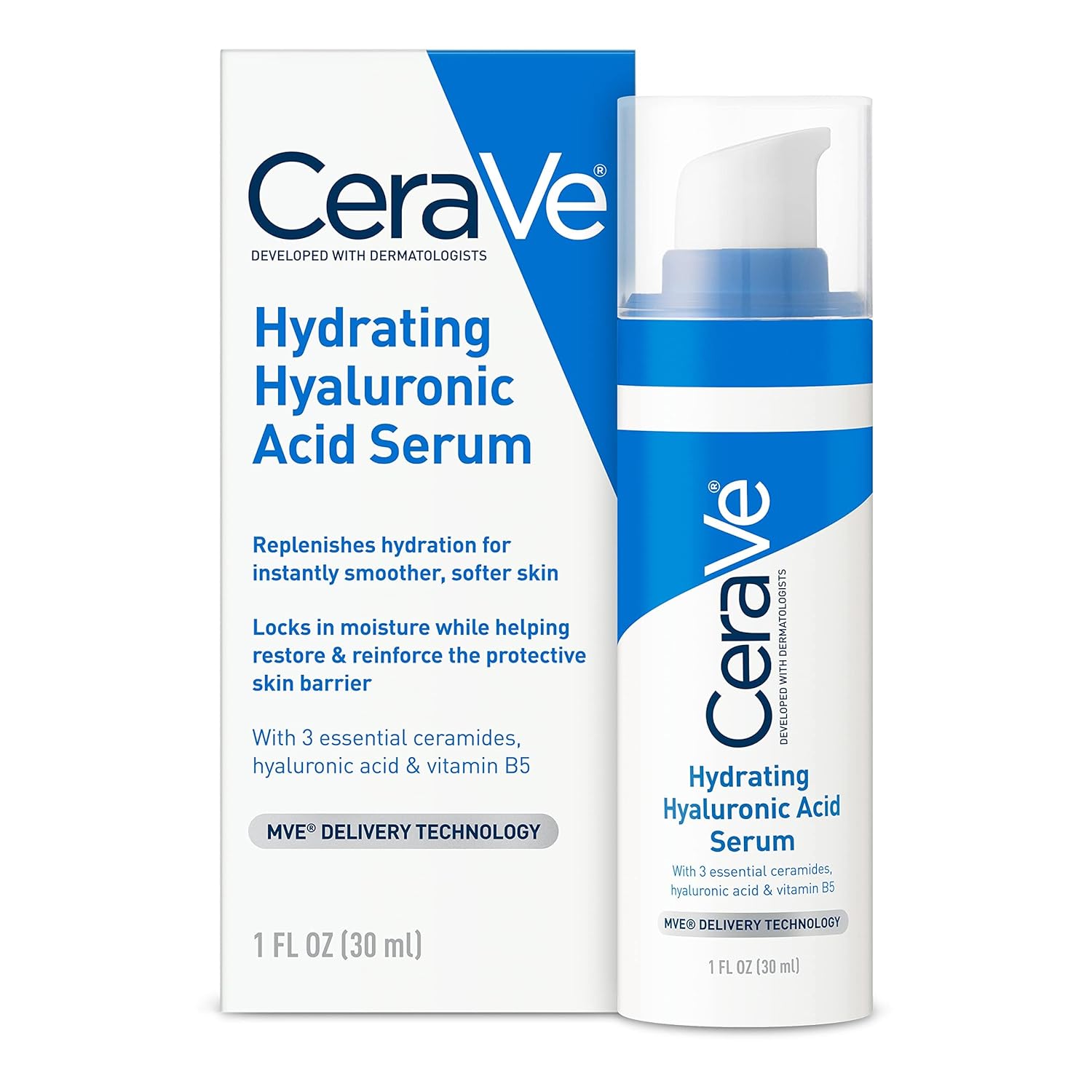 CeraVe Hydrating Hyaluronic Acid Serum USA