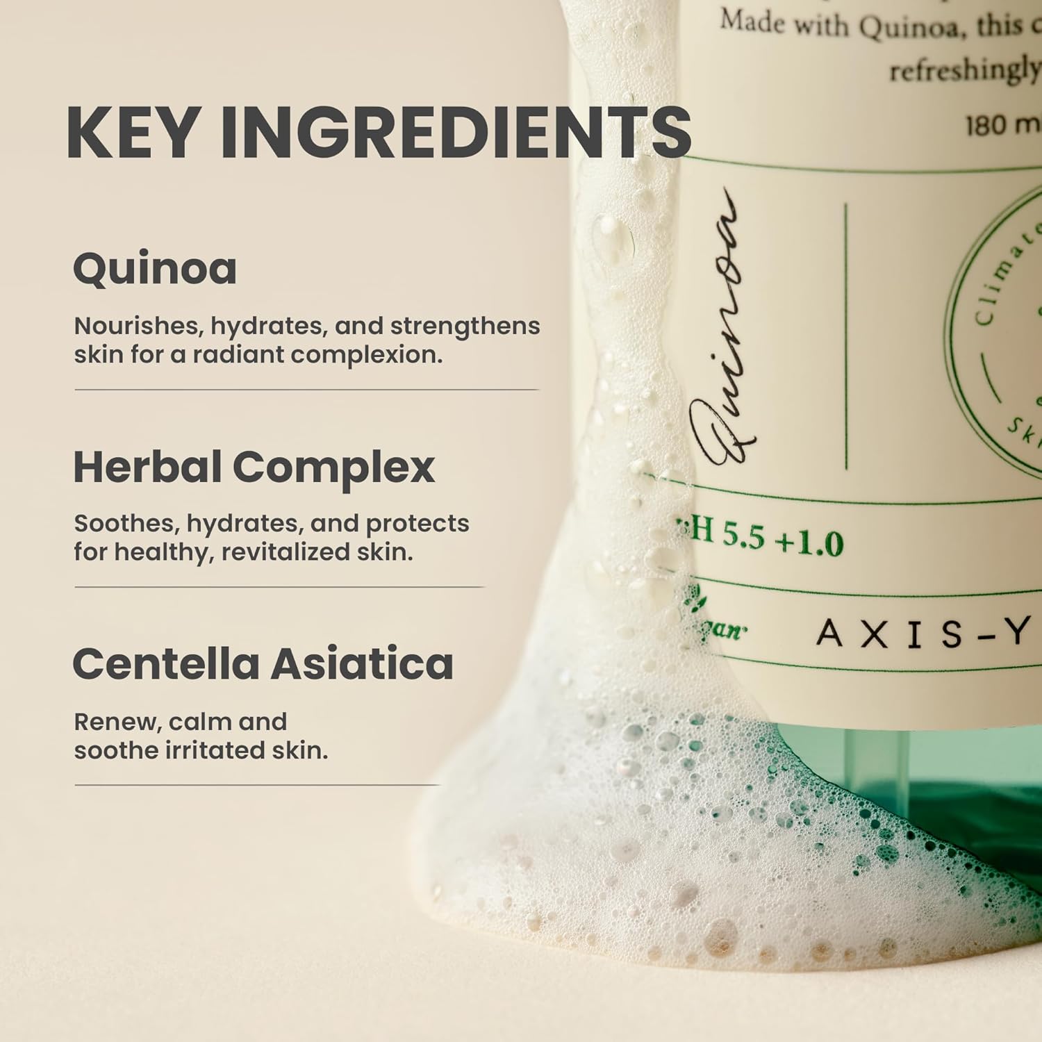 AXIS-Y Quinoa One Step Balanced Gel Cleanser