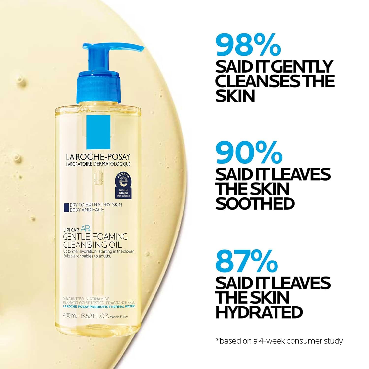 LA ROCH-POSAY LIPIKR AP+ CLEANSING OIL