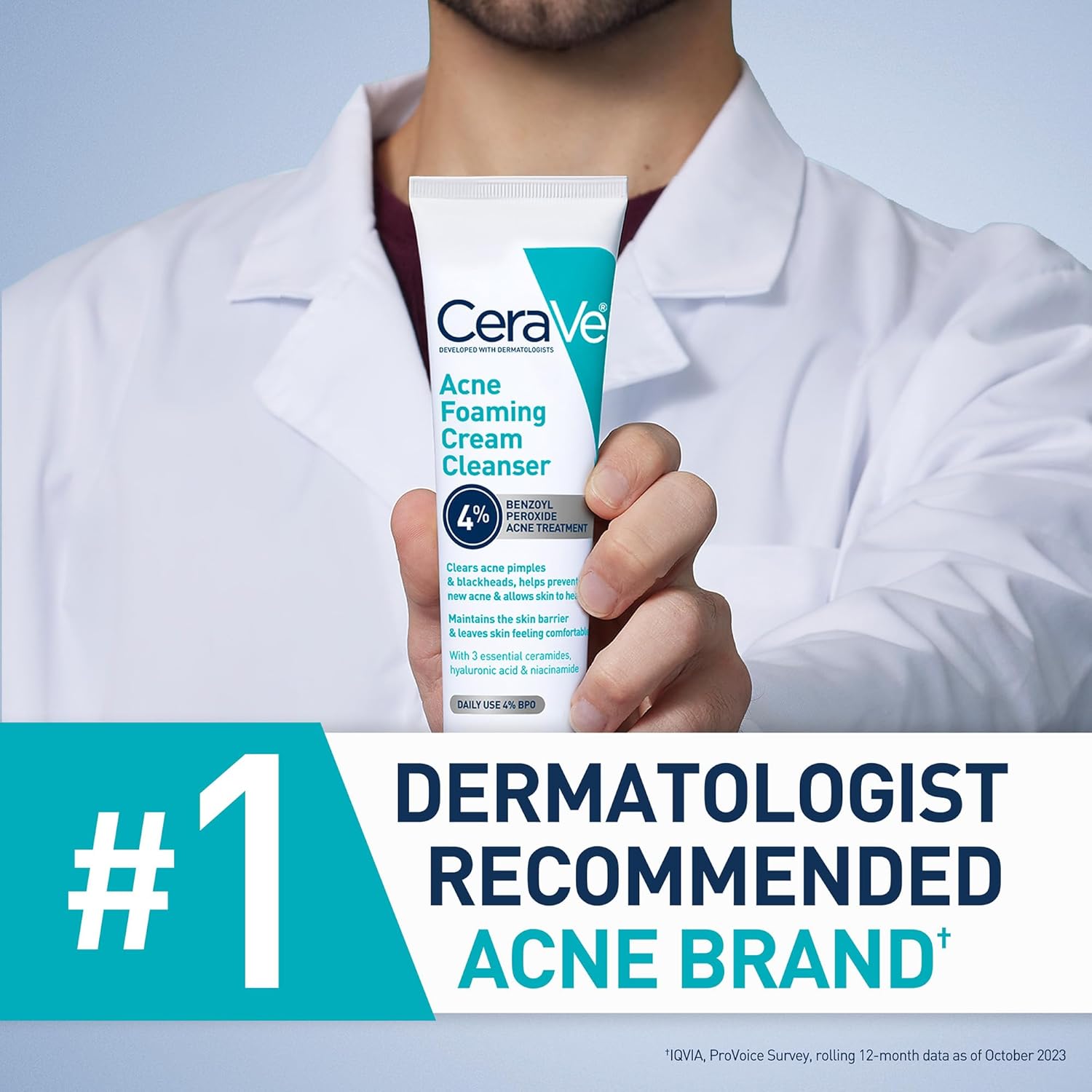 Cerave Acne Foaming Cream Cleanser