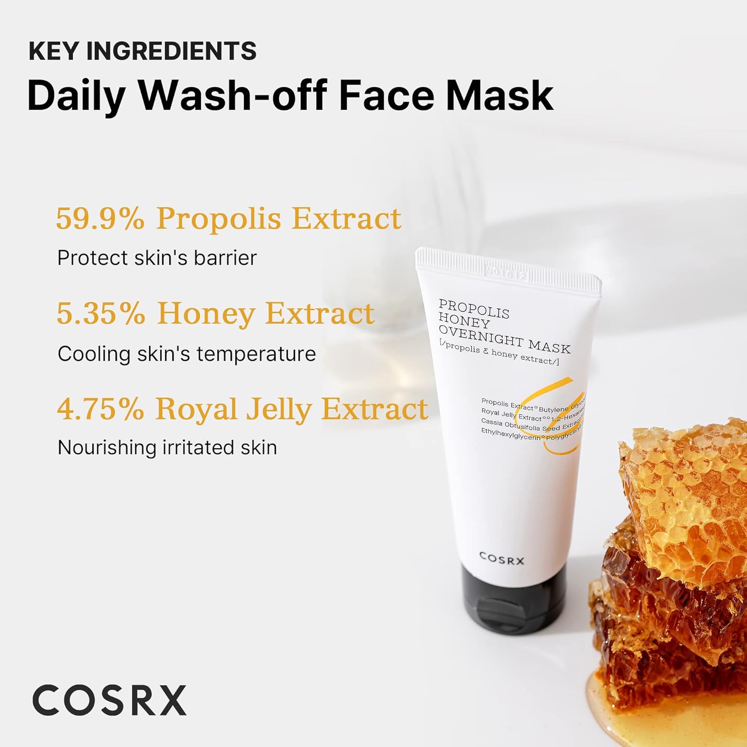 Cosrx - Propolis Honey Overnight Mask