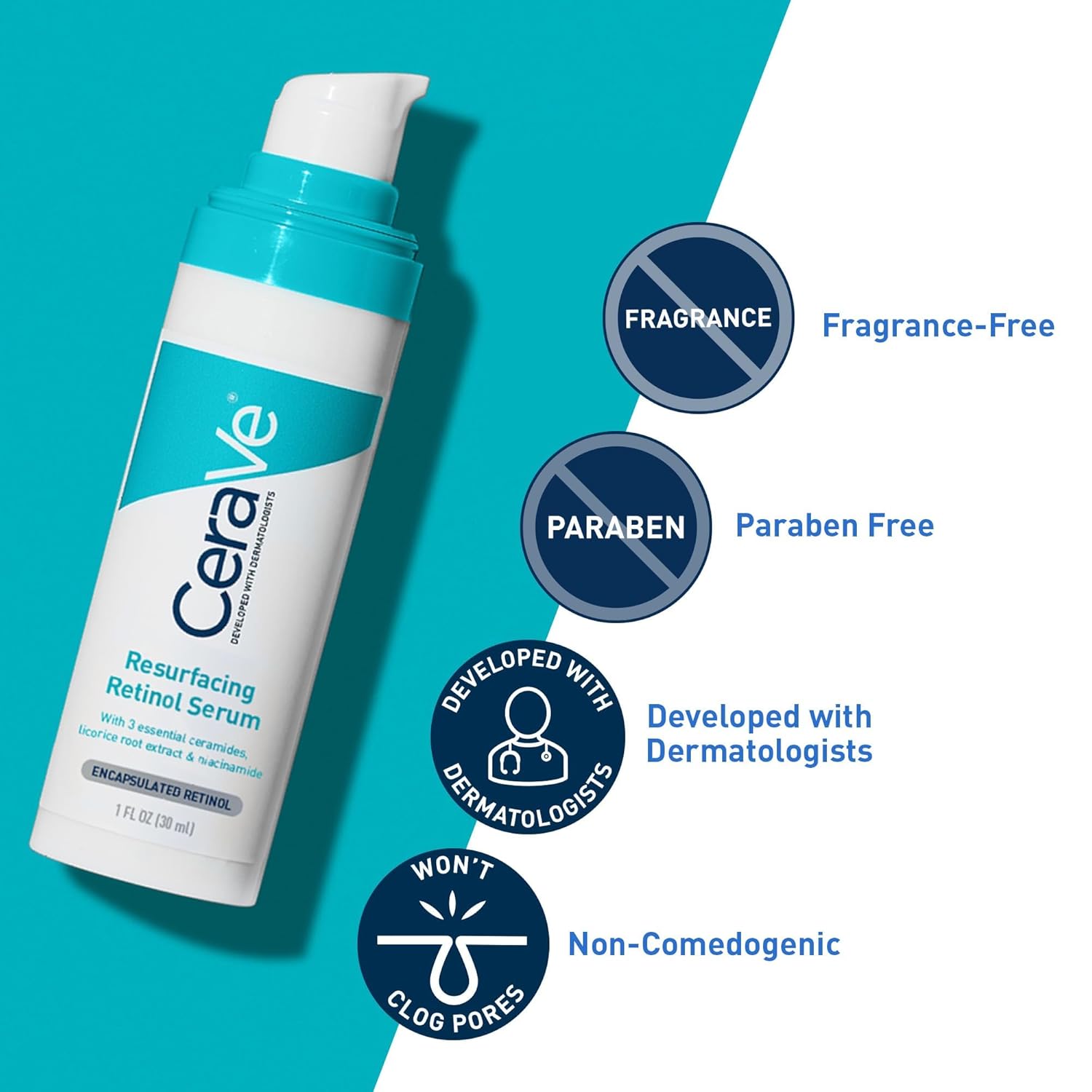 CeraVe Resurfacing Retinol Serum USA
