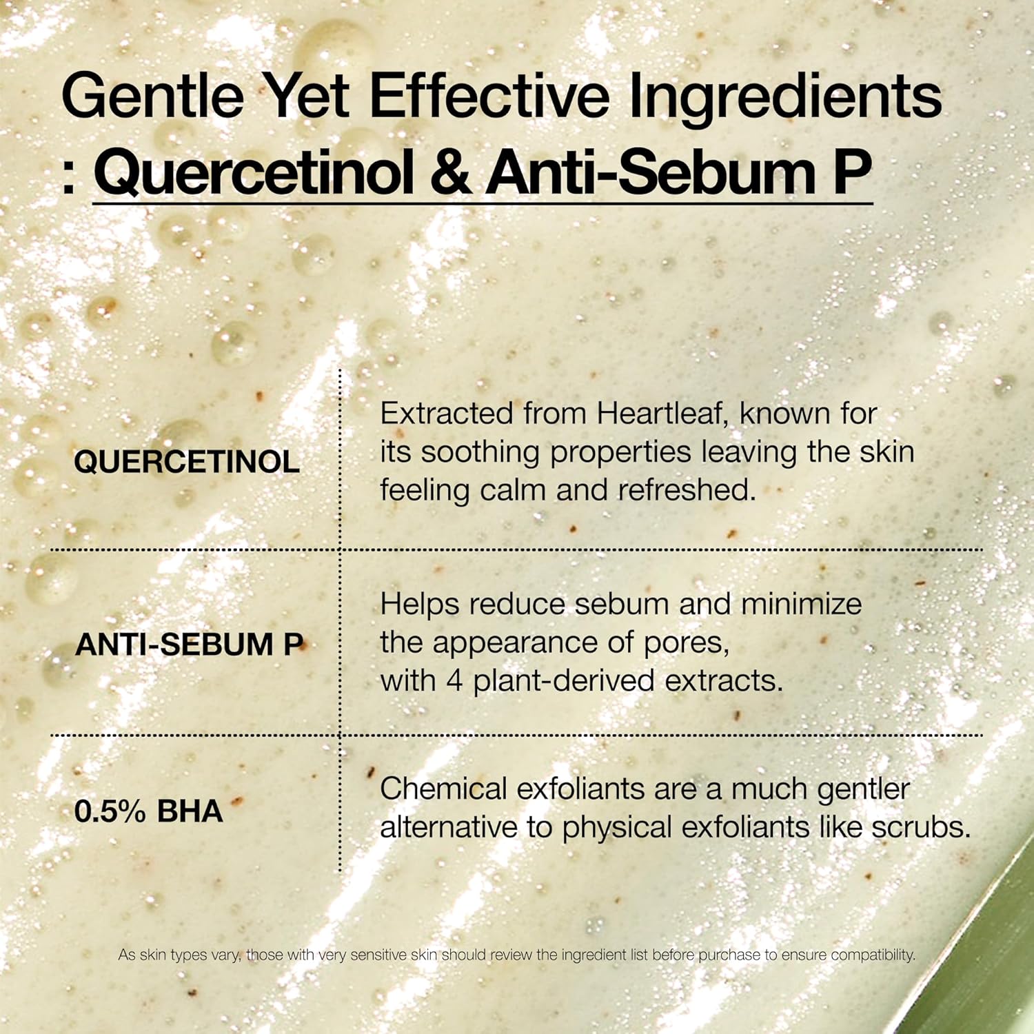 ANUA - HEARTLEAF QUERCETINOL PORE DEEP FOAM CLEANSER