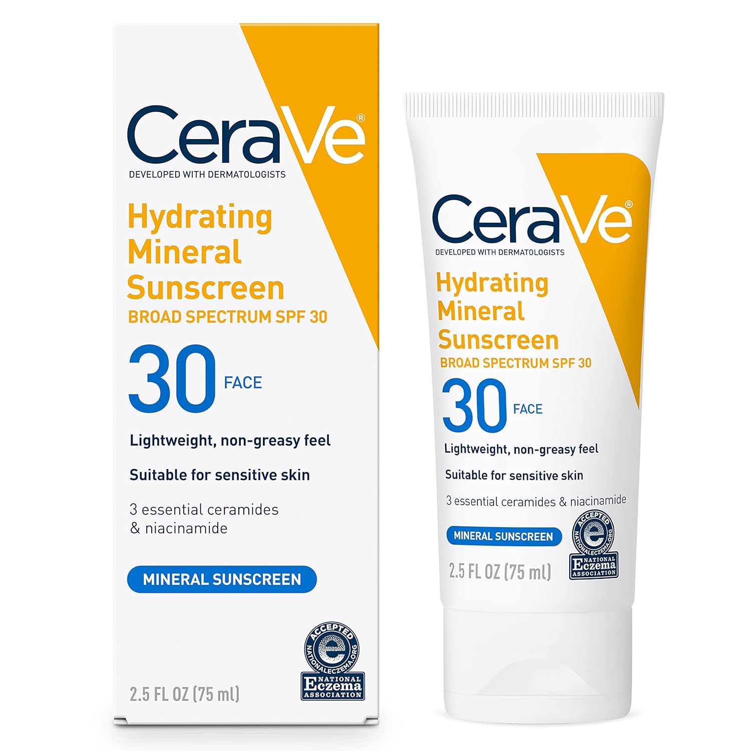 Cerave- Mineral Face Sunscreen Lotion SPF 30
