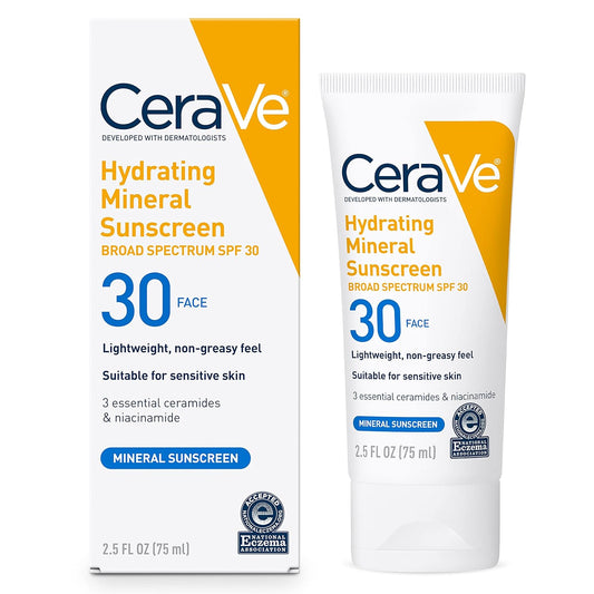 Cerave- Mineral Face Sunscreen Lotion SPF 30