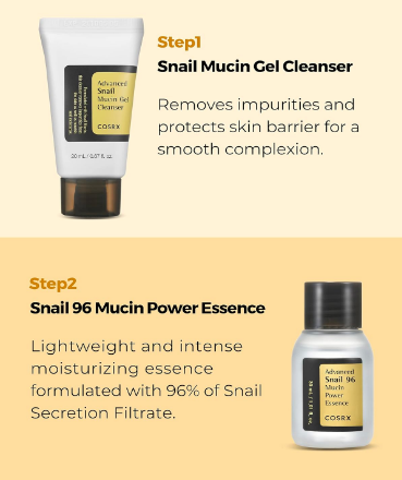 Cosrx - ALL ABOUT SNAIL KIT 4-step