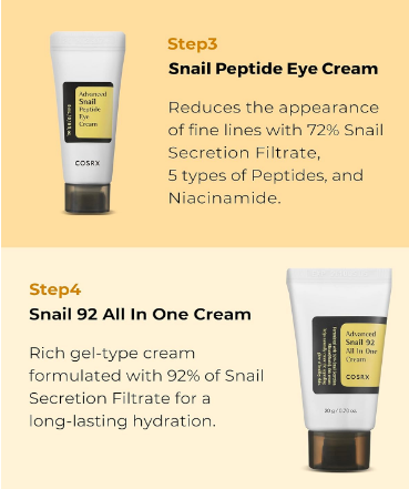 Cosrx - ALL ABOUT SNAIL KIT 4-step