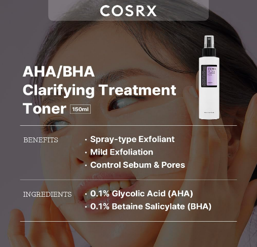 Cosrx - AHA BHA Clarifying Treatment Toner